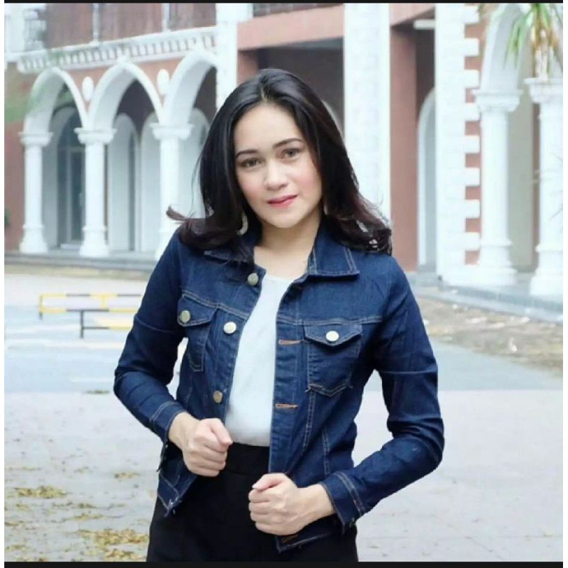 JAKET DENIM WANITA /JAKET JEANS CEWEK