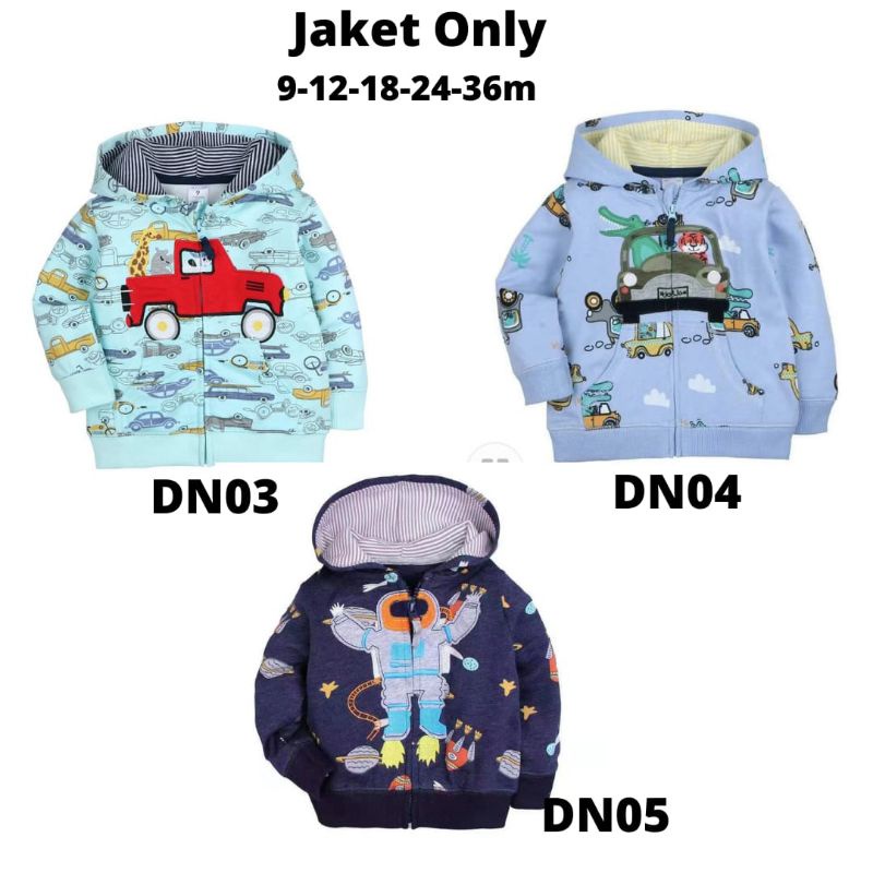 Jaket bayi lucu/ jaket bayi import, baby jacket