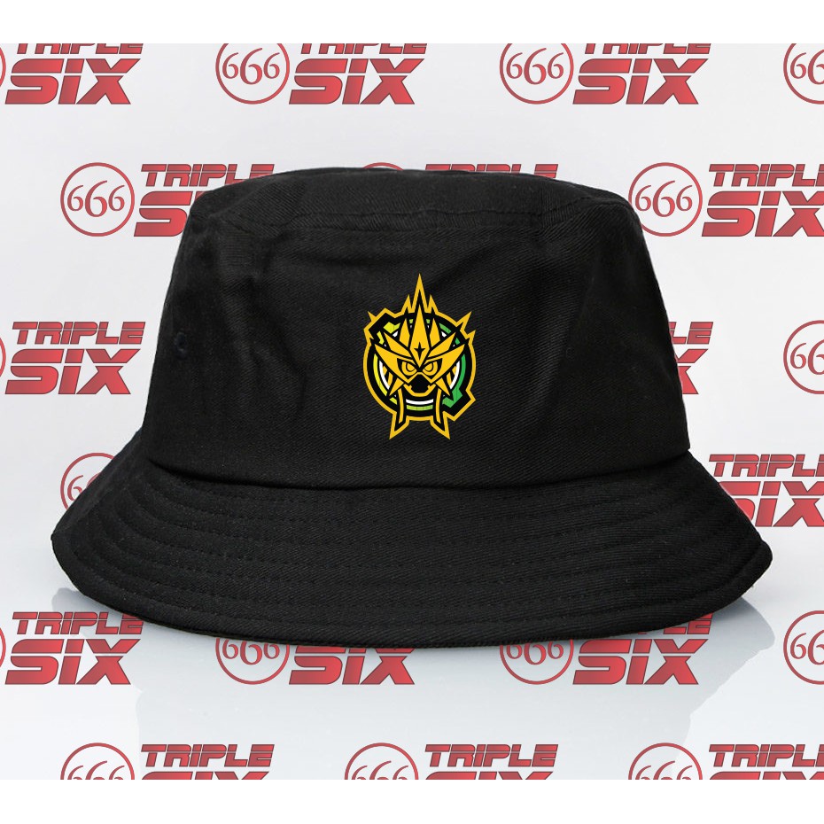 topi bucket hat kamen rider ex aid muteki gamer