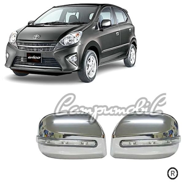 Cover Spion Daihatsu Ayla & Toyota Agya 2014-2016 - LAMPU MOBIL