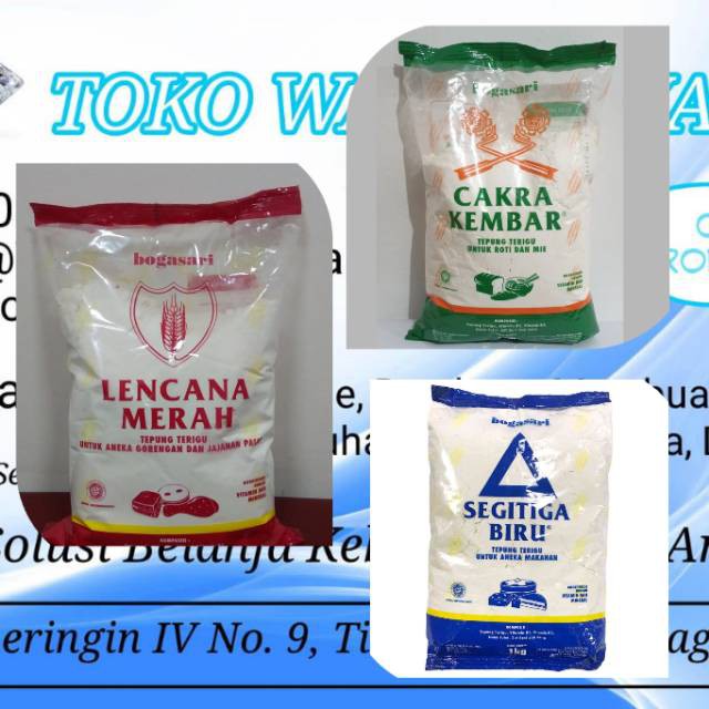 

Tepung Terigu Bogasari 1 kg