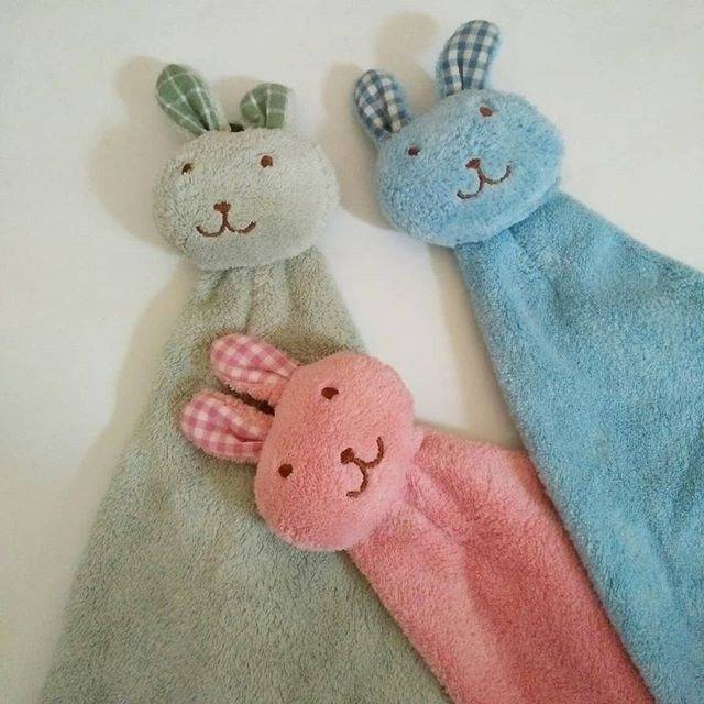 LAP TANGAN RABBIT lap dapur hiasan rumah decor shabby chic
