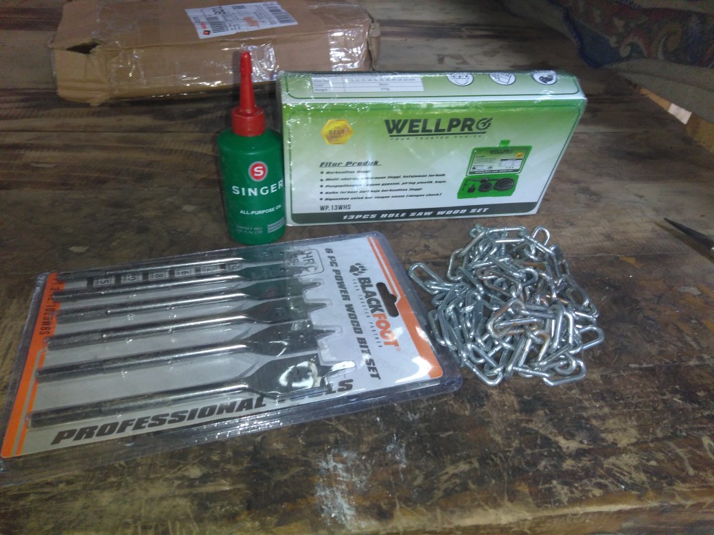 Wellpro Holesaw Kit Hole Saw Set 13 Pcs Carbon Steel Mata Bor Pelubang Kayu Termurah Berkualitas