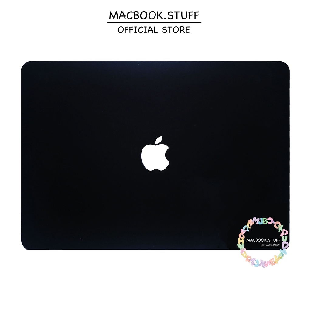 macbook case matte black new air pro retina 11 12 13 14 15 16 inch non    with cd room   touchbar   