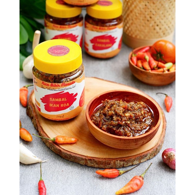 

Sambal Ikan Roa 200ml/Rica Bibir Manado