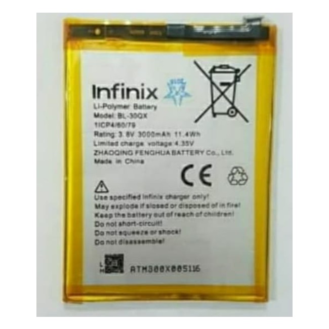 Baterai Infinix Hot S Hot S Pro X521 BL30QX Original New