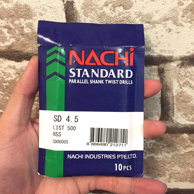 Mata Bor Besi 4.5 MM Nachi