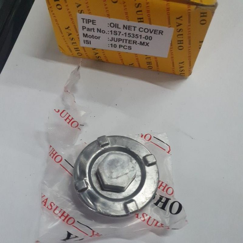 BAUT TAP TUTUP OLI MESIN TUTUP KLEP BAWAH MOTOR JUPITER MX OIL NET COVER