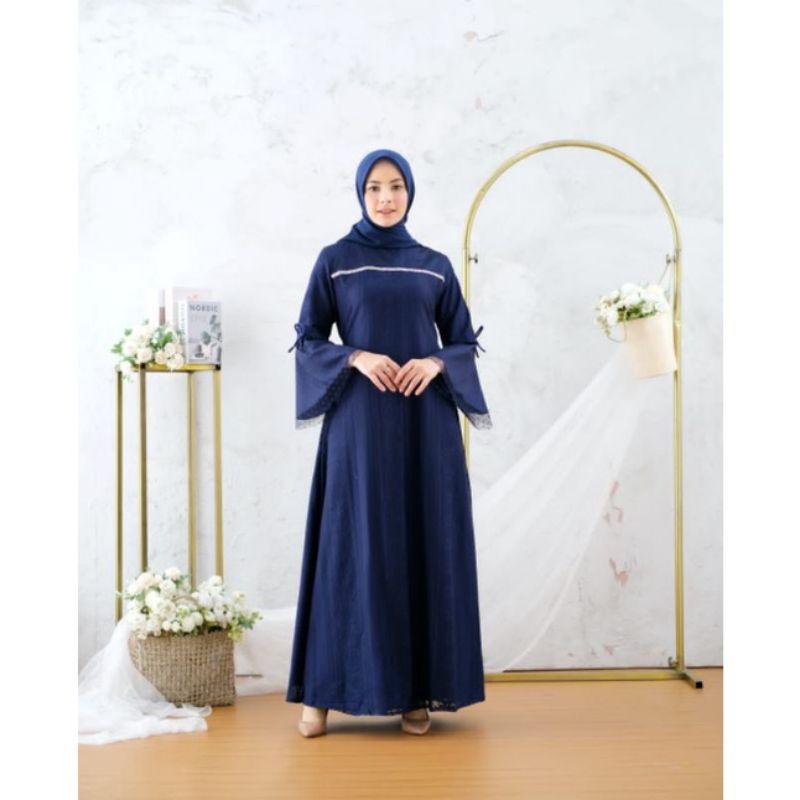 Produk original butik gamis terbaru//gamis pesta//gamis lebaran