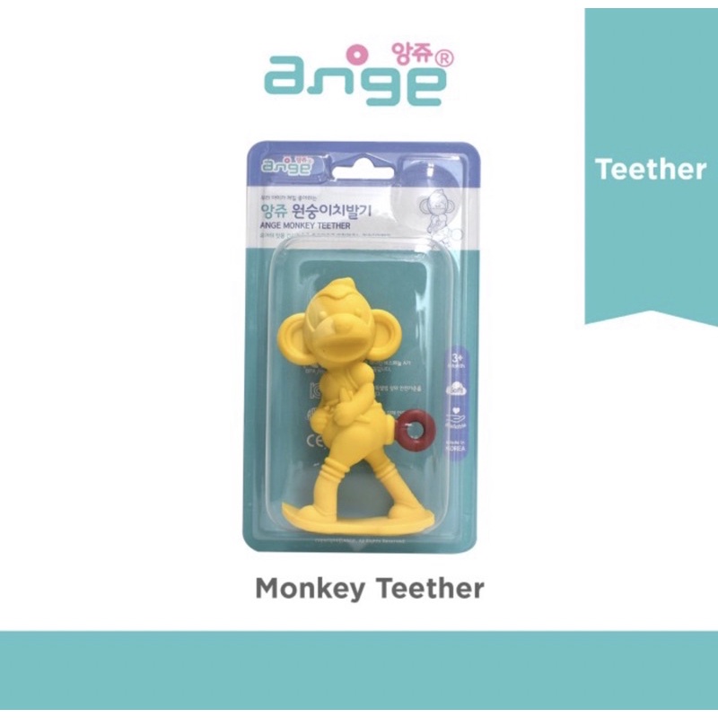 ANGE Monkey Teether - Gigitan bayi