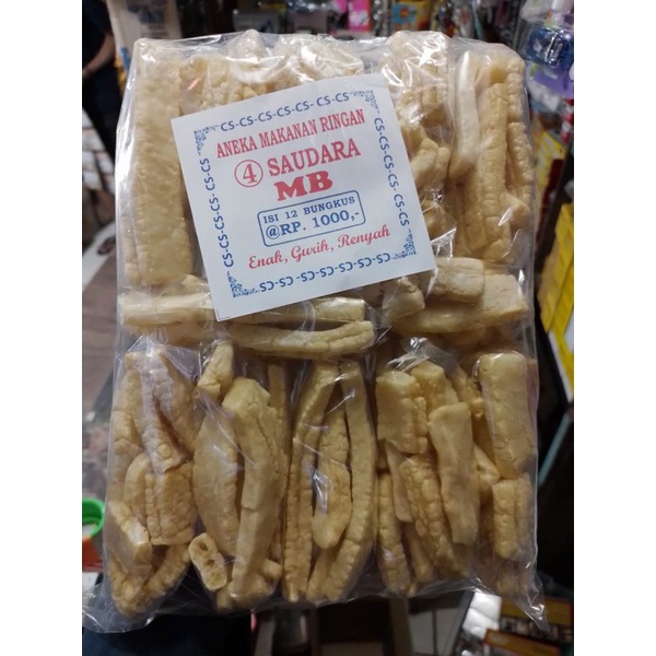 

Krupuk panjang isi 12