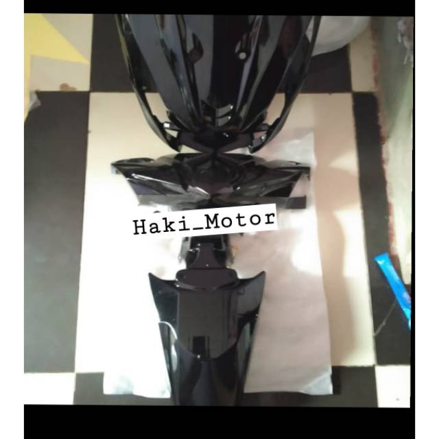 PAKETAN BODY DEPAN HONDA BEAT FI HITAM 2013 2014