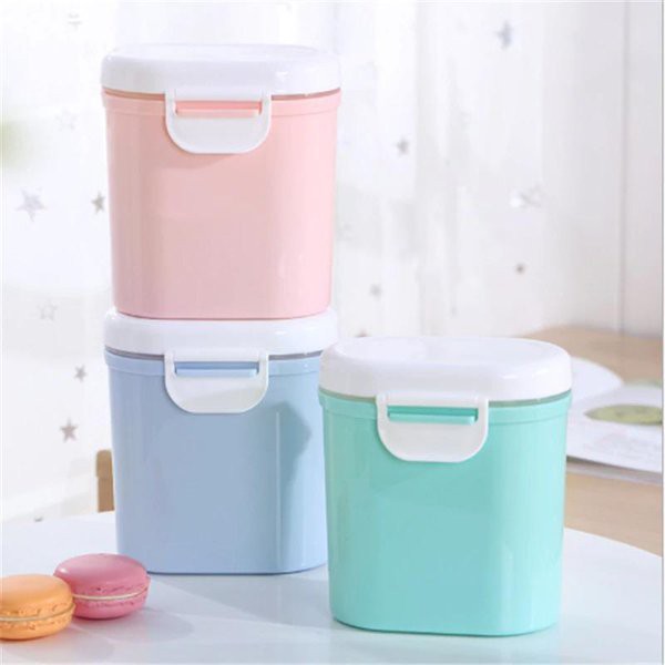 Toples Wadah Susu Bubuk Food Storage Container Milk Powder Large - OSM739 - Pink