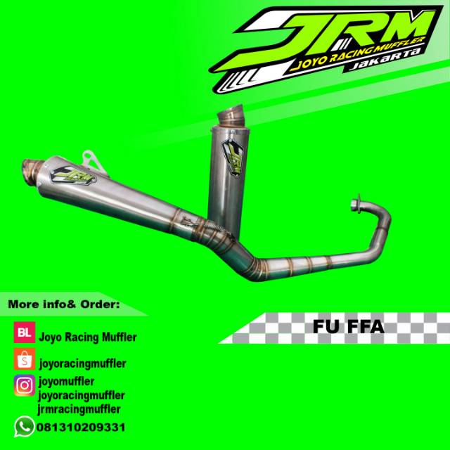 Knalpot Satria FU 250Cc Up/FFA - Joyo Racing Muffler