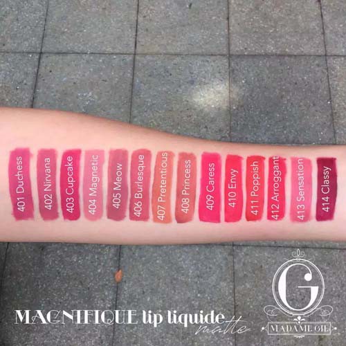 Madame Gie Madam Lip Liquide Matte Classic Series - MakeUp Lip Cream Lipstik