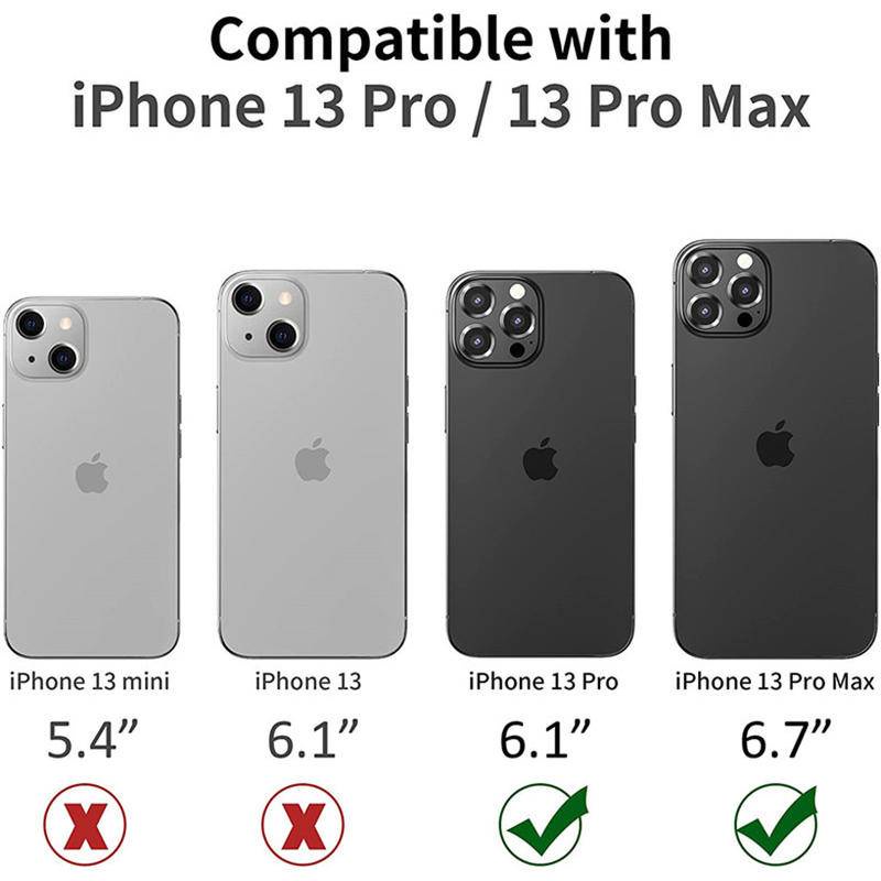 Pelindung Layar Tempered Glass Anti Gores Shockproof Untuk iPhone 13 Pro Max 13