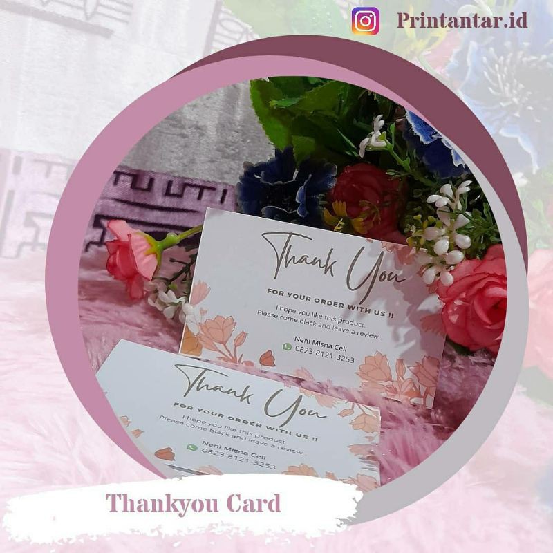 

Thankyou Card