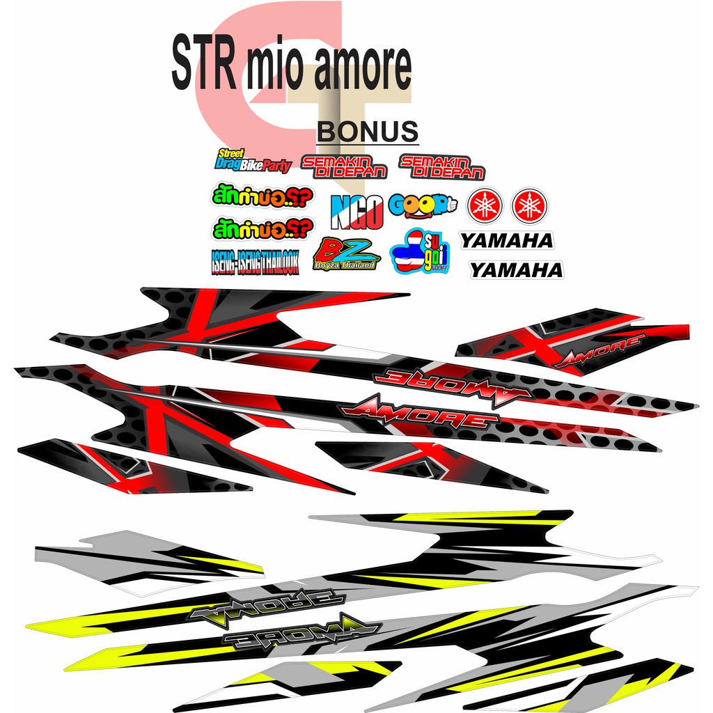 STRIPING MIO AMORE VARIASI THAILAND grosir ceisya store