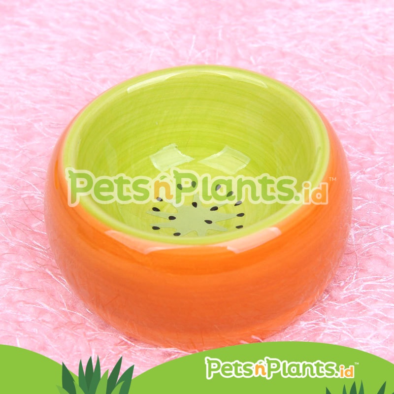 Tempat Makan Hamster Keramik Premium Import - Aneka Model Warna Ukuran