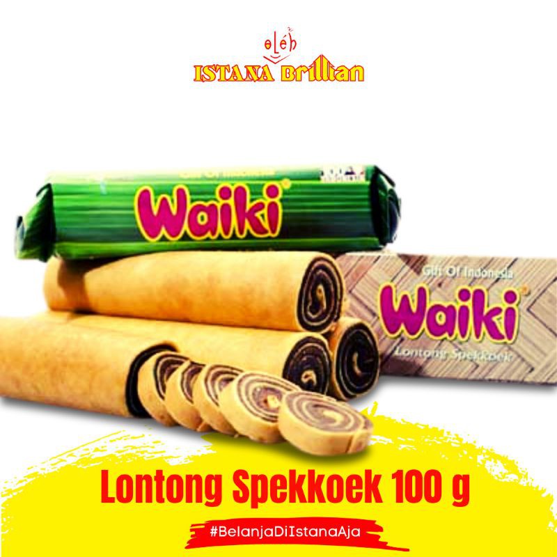 

Waiki Lontong Spekkoek 1 Box Isi 3 / Oleh Oleh Khas Semarang