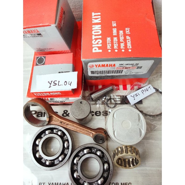 PAKETAN STANG SEHER+PISTON STANDAR JUPITER MX OLD JUPITER MX NEW ORI