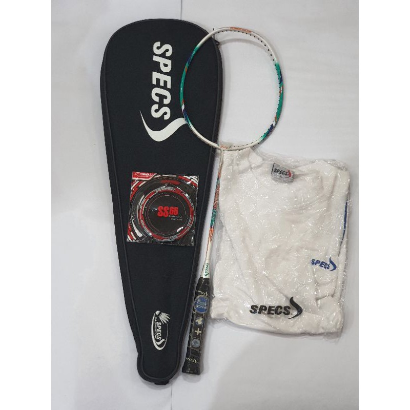 Raket Badminton Specs Poseidon TM55 Bonus Lengkap