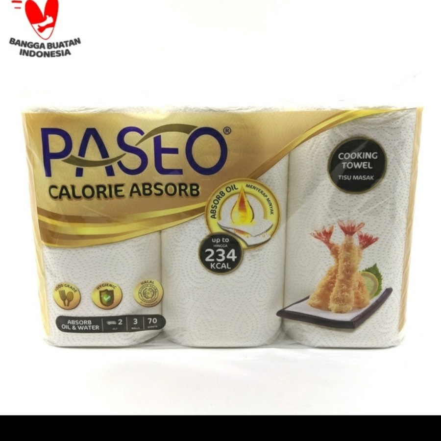 Tissue PASEO Kitchen Towel | Calorie Absorb 3 Roll