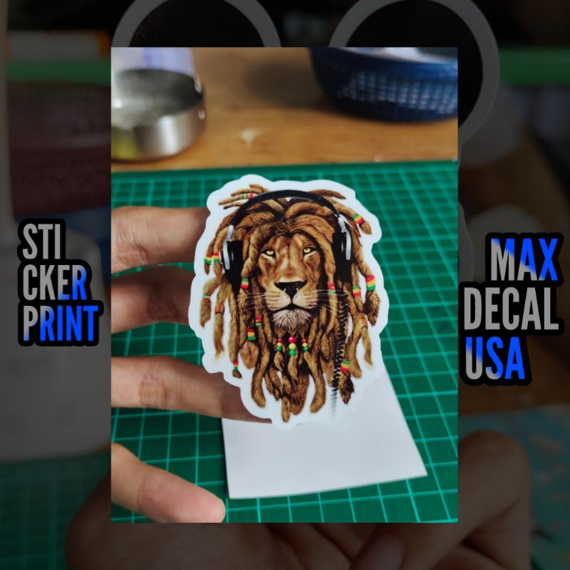 

STIKER PRINT SINGA LOGO ANIME BRAND DLL