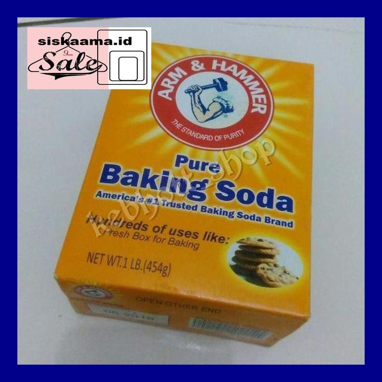 

A40D0Yh Arm N & Hammer Hamer Pure Tepung Baking Backing Soda Powder 454 Gr Usa D50Tr40V