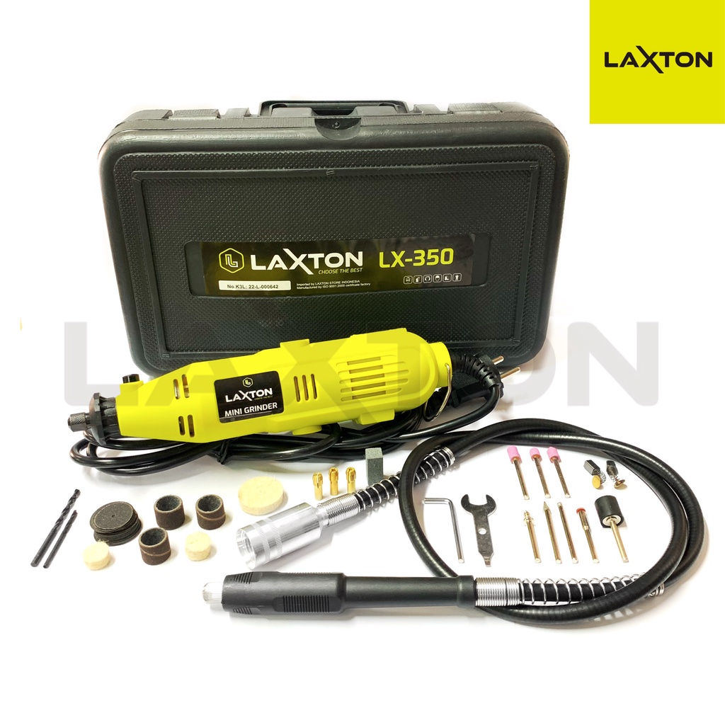 LAXTON Mesin Mini die grinder set gerinda mini LX350 MURAH LARIS