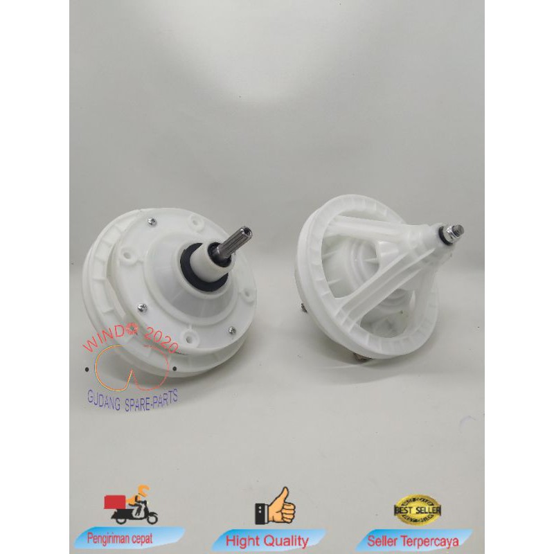 GEAR BOX MESIN CUCI GIGI 2 TABUNG 11 PULY KECIL | GEARBOX | GIRBOX | GERBOX SHARP / DENPO DLL UMUM UNIVERSAL