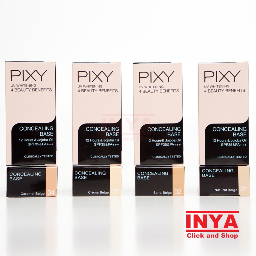 PIXY UV WHITENING CONCEALING BASE 01 NATURAL BEIGE 9gr