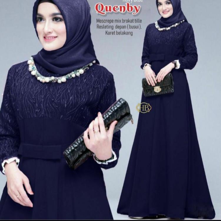 GAMIS QUENBY Baju Wanita / Batik Modern M L XL {MRE.08Ap22ᶜ}