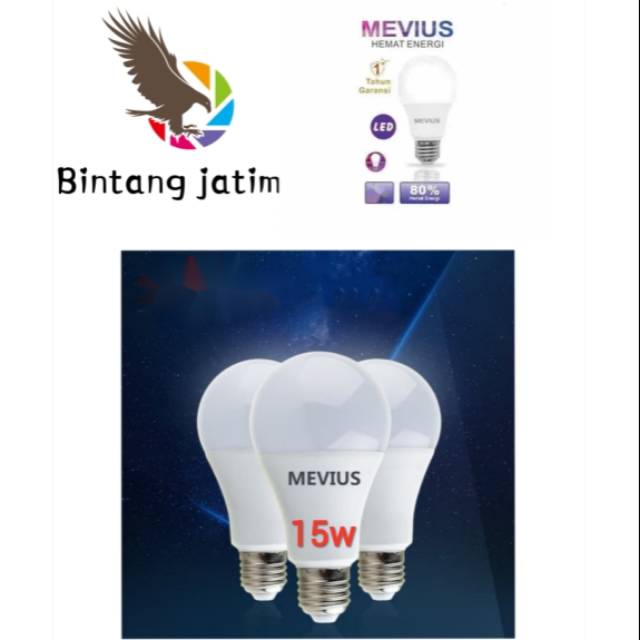 lampu led super terang 15w/ bohlam led murah bagus