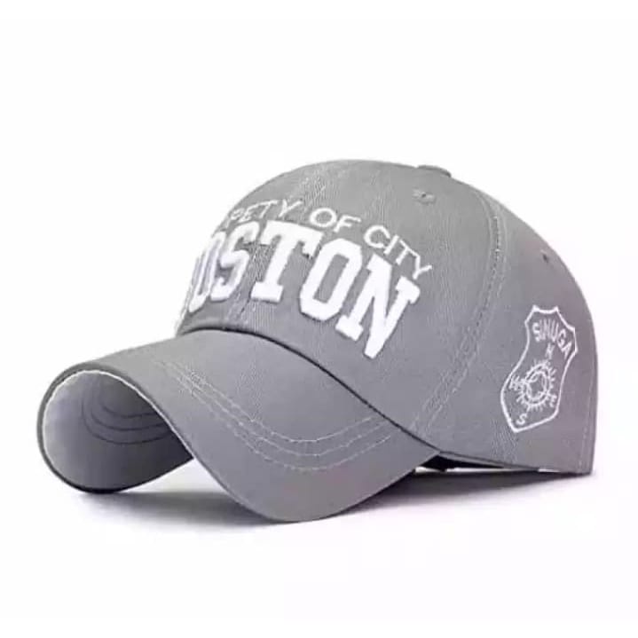 Topi Baseball Import Boston Quality Premium Topi Baseball Pria/Wanita Real Pict bisa bayar di tempat