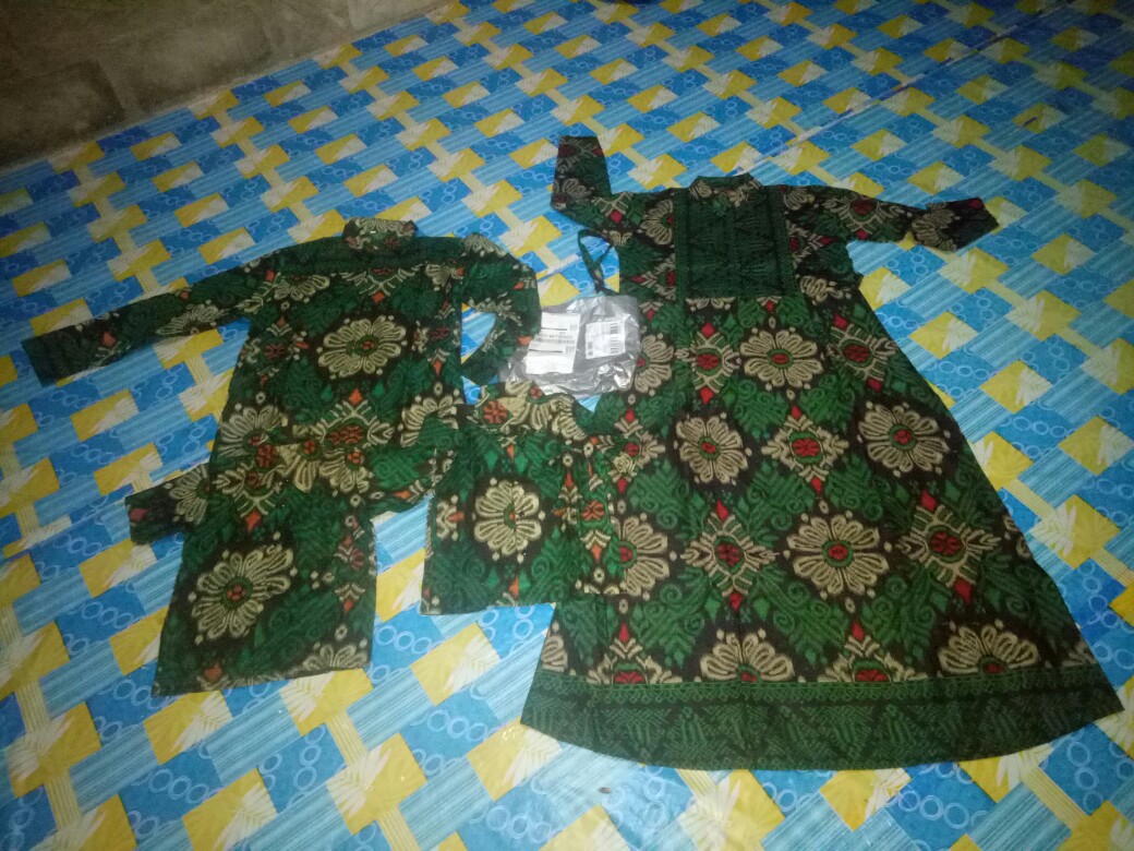 Couple Batik Terbaru Zaen Couple Keluarga Bisa Pisah New New New Motif Songket Ijo