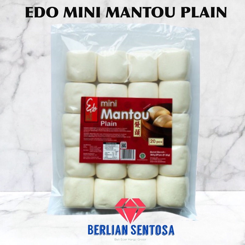 

Edo mini mantou plain