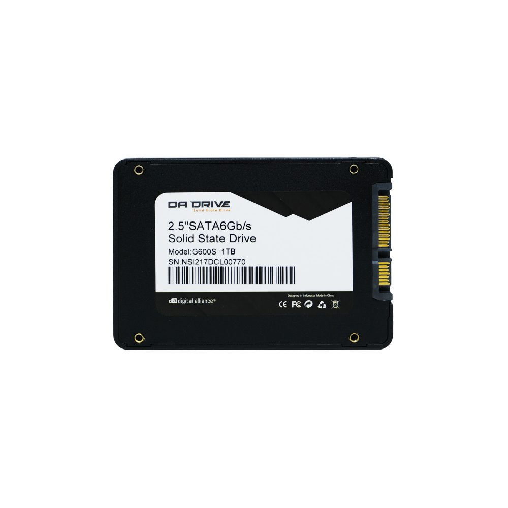SSD DA DRIVE 2.5 SATA III 128GB / 256GB / 512GB / 1TB 2.5″ 6GB/S 3D NAND Komputer Laptop