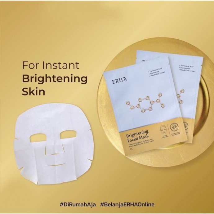 ERHA ACNE FACIAL MASK/ ERHA BRIGHTENING FACIAL MASK/ ERHA SOOTHING FACIAL MASK/ ERHA COLLAGEN MASK