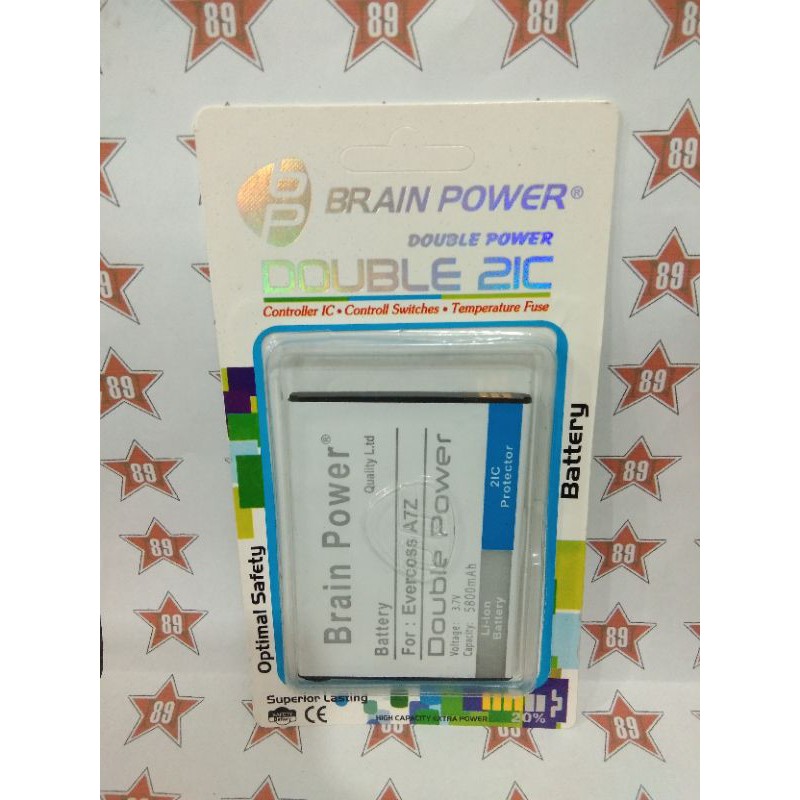 Battery batre Evercross A7Z Brain power