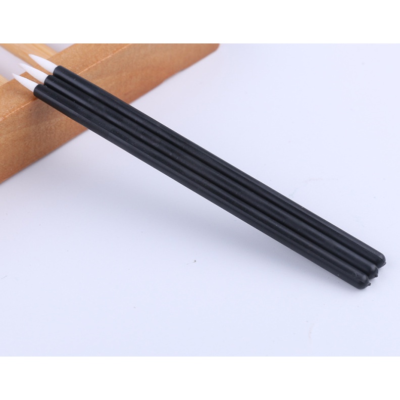 Mysterygirl - Disposable Eyeliner dan Lipliner Brush / Disposable Lip Wand Brush Eyebrow Spons Eyelash Brush