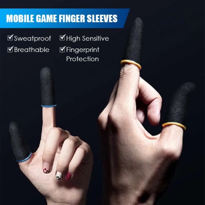 ISI 2PCS (SEPASANG) PROMO SARUNG JEMPOL ADVENTURE GAMING FINGER SLEEVES