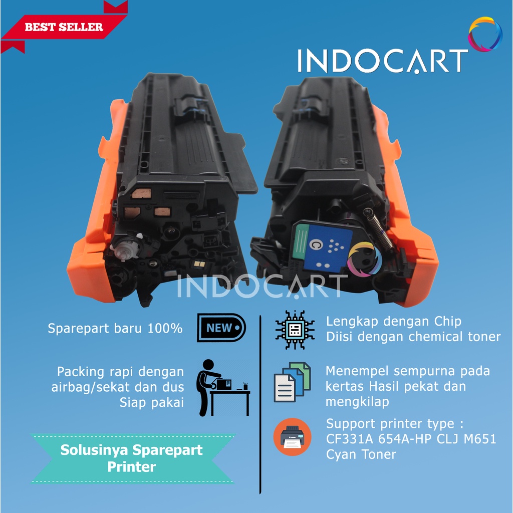Toner Cartridge Compatible CF331A 652A-Printer LaserJet HP M651