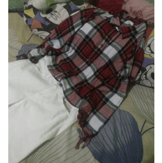 Kemeja Flanel AKO (Preloved)