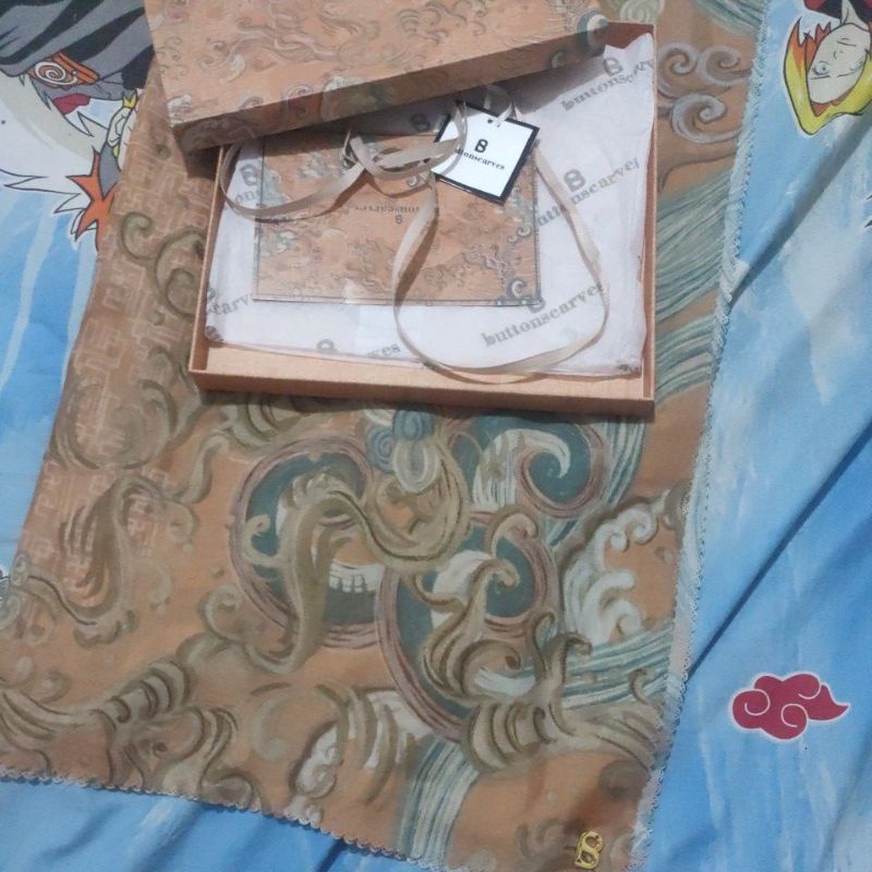 preloved buttonscarves wave sunset