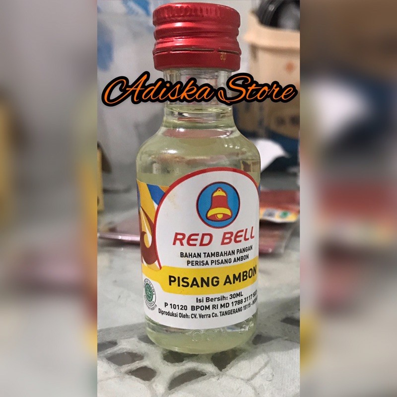 

Essence / Perisa Pisang Ambon Red Bell 30 ml