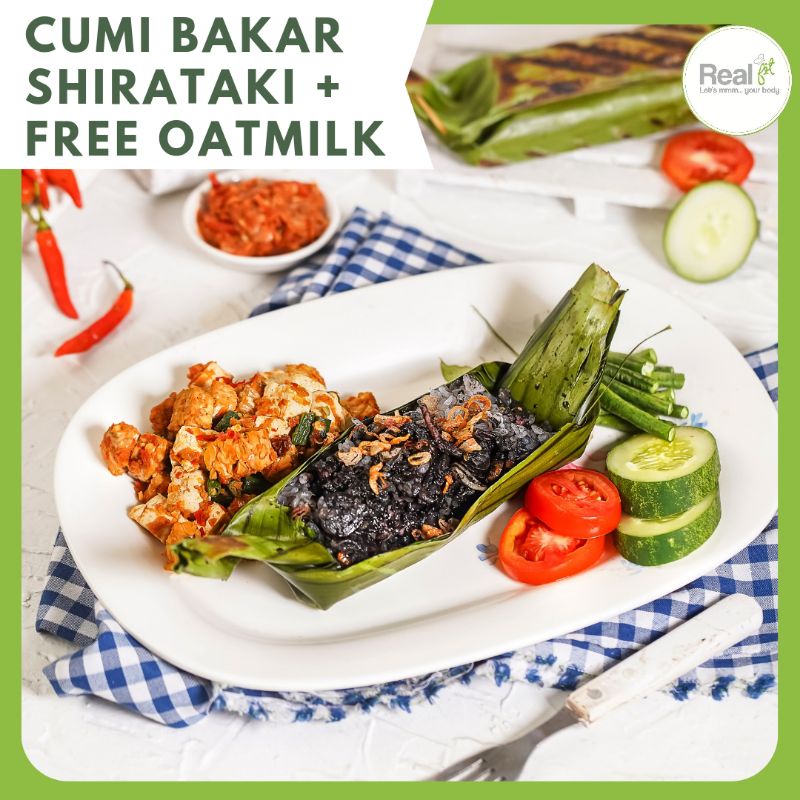 

Cumi Bakar Shirataki + Free Oatmilk
