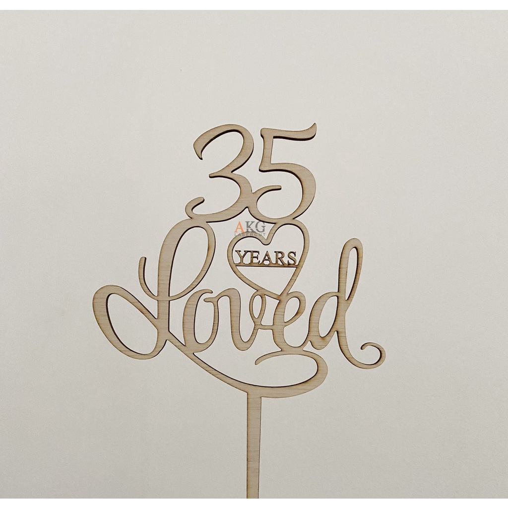 

Custom Cake Topper Kayu Hiasan Kue Tulisan Kayu Custom Tulisan