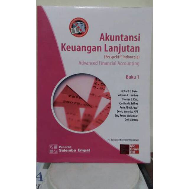 Akuntansi Keuangan Lanjutan 1 (Adaptasi)/ Richard E. Baker dkk