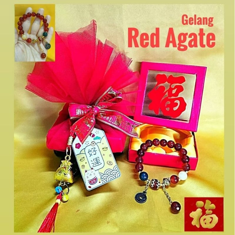 Gelang Red Agate